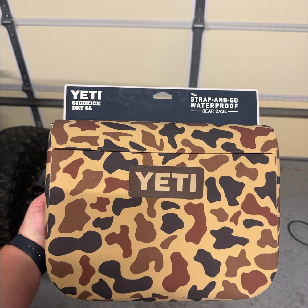 YETI Sidekick Dry Bag - Brown and Tan Camouflage